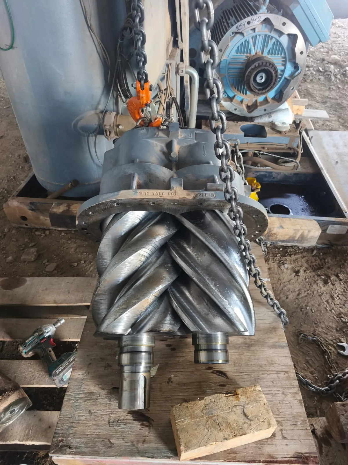 Overhaul de unidad compresor