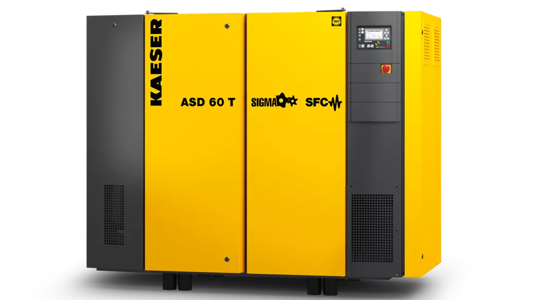 Kaeser ASD 60 T — motor síncrono de reluctancia