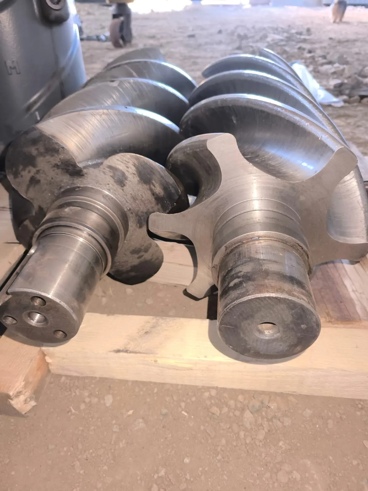 Rotores de compresor tornillo